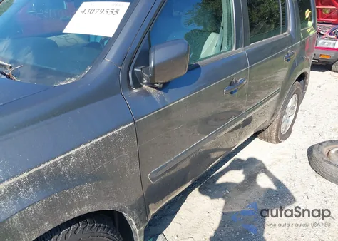 2011 Honda Pilot Ex-L из США, поврежденный, VIN 5FNYF4H61BB022675